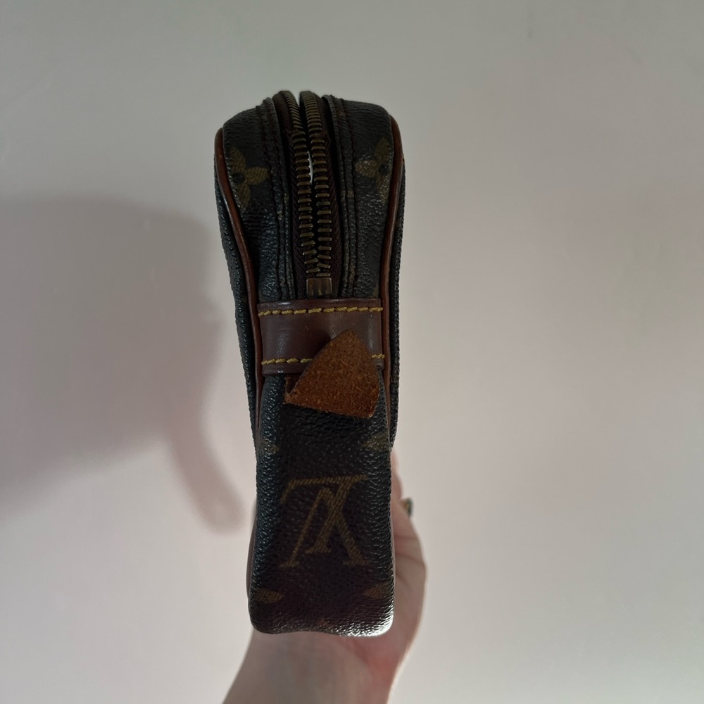 Auth Vintage Louis Vuitton Monogram Marly Dragonne GM all zippers need replaced - Picture 9 of 15
